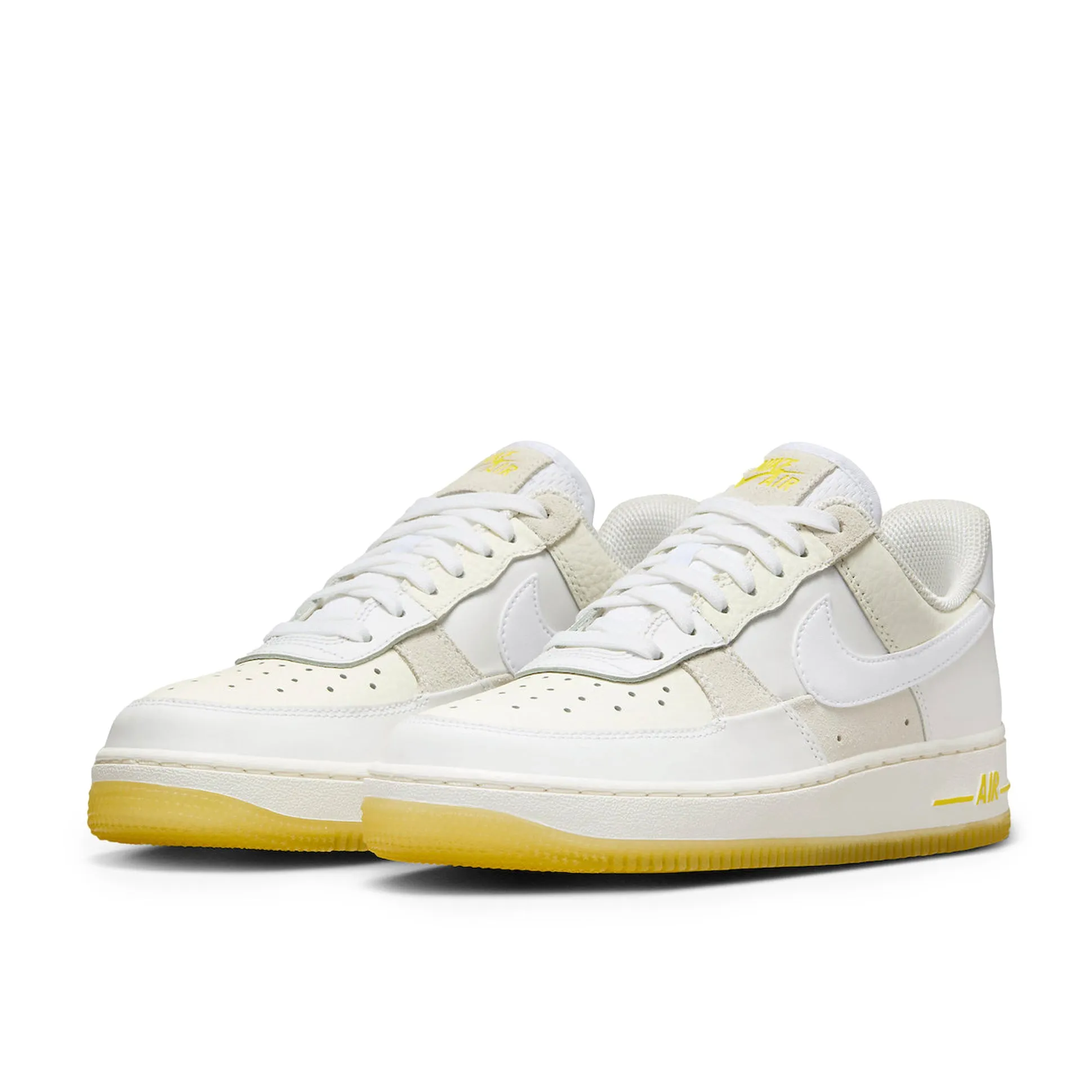 Nike Air Force 1 Low '07 UV Reactive Patchwork White Multicolor Yellow (Women's)