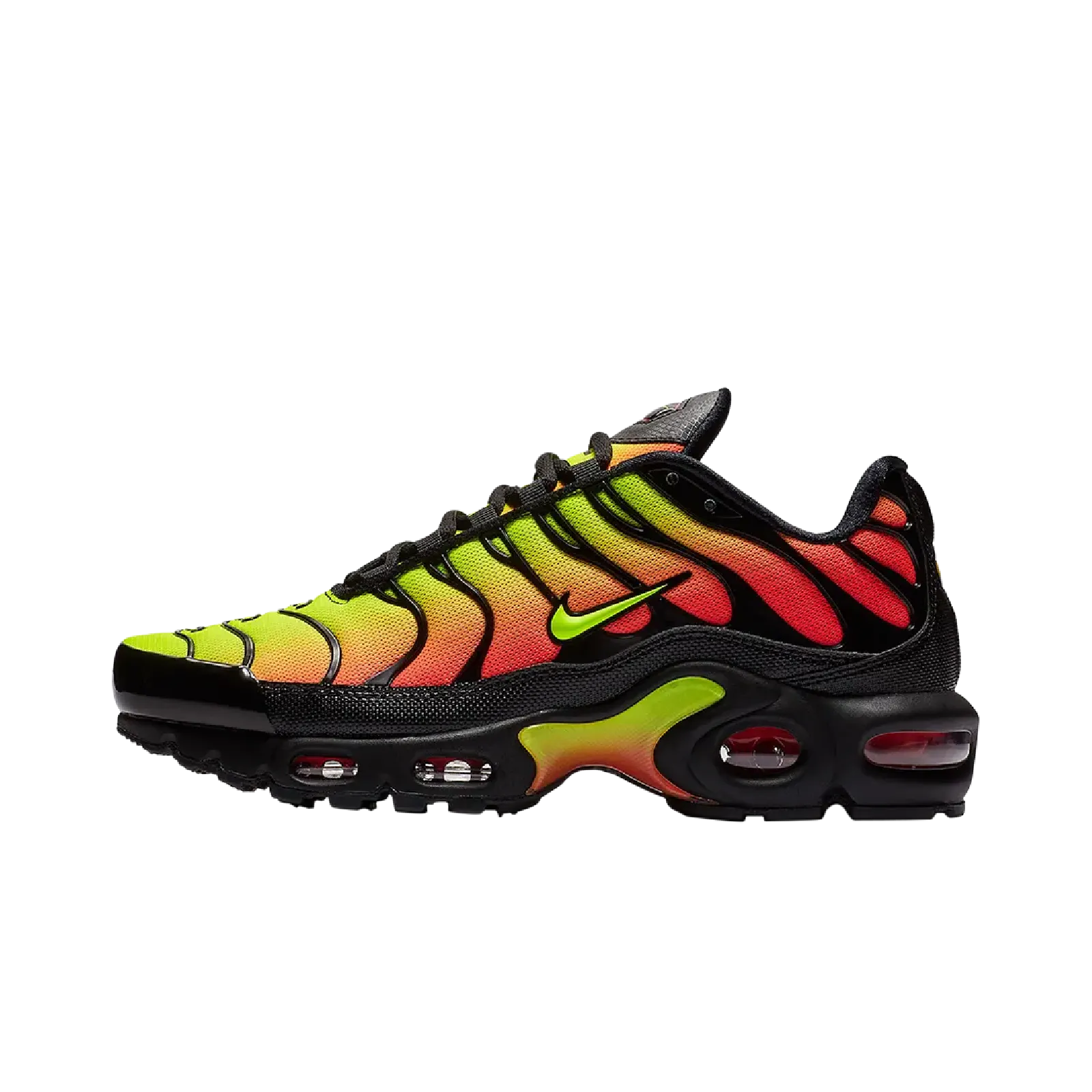 Nike Air Max Plus Black Volt Solar Red (Women's)