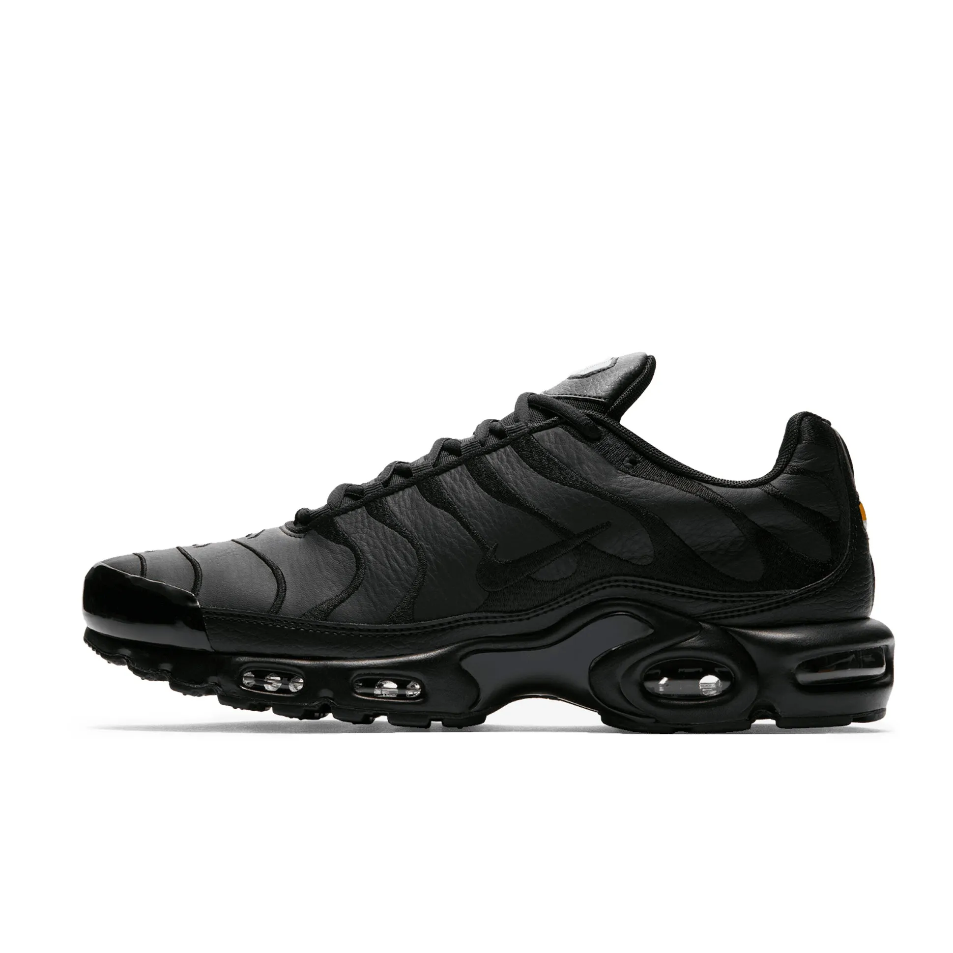 Nike Air Max Plus Triple Black Leather
