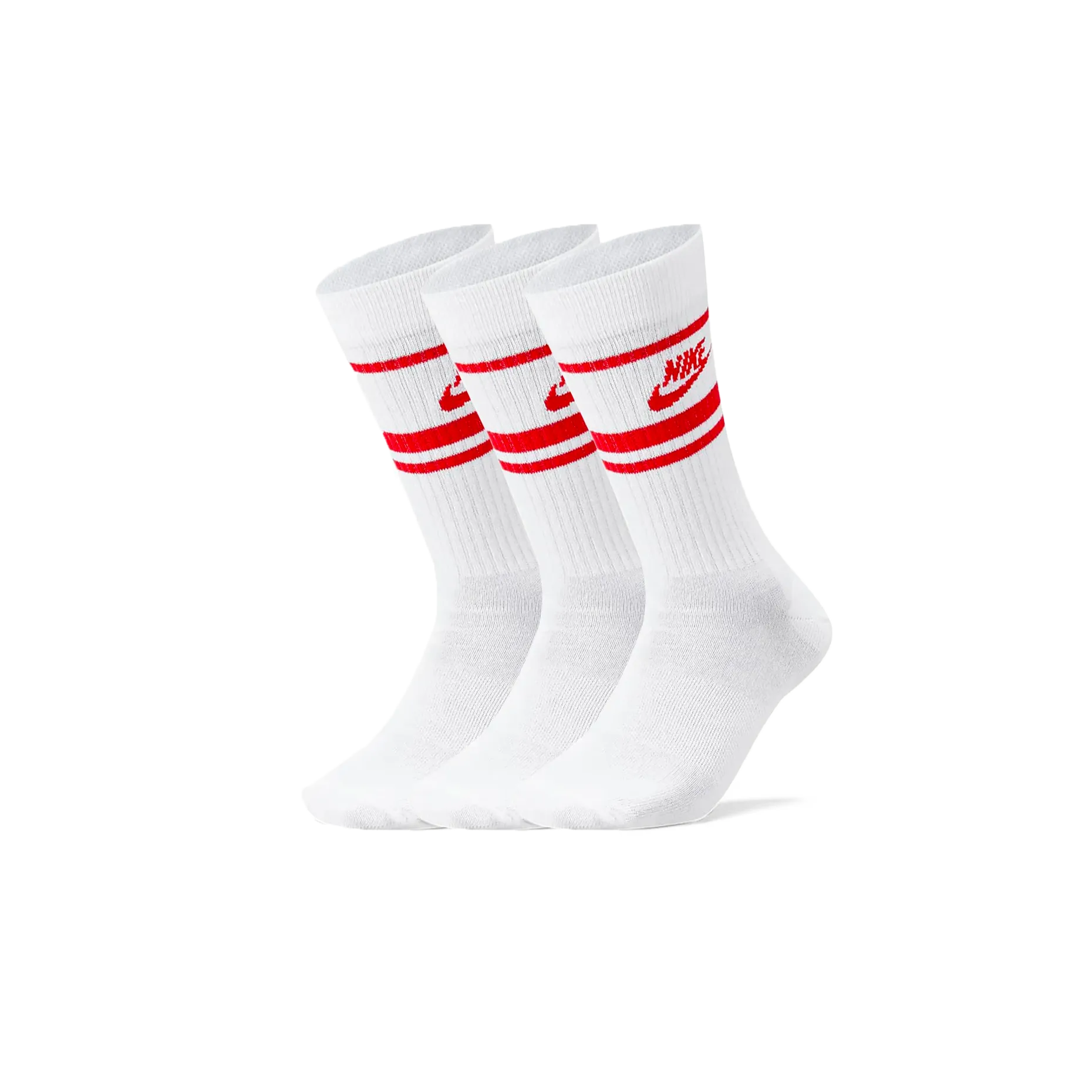 Nike Socks White Red