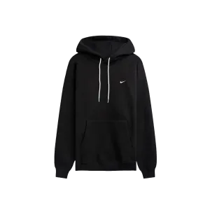 Nike Solo Swoosh Fleece Hoodie Black