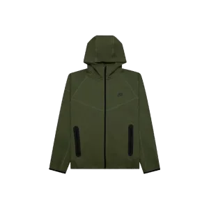 Nike Sportswear Tech Fleece Windrunner Full-Zip Hoodie Medium Olive/Black
