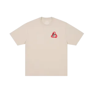 Palace P3 Skull T-shirt Stoney Grey