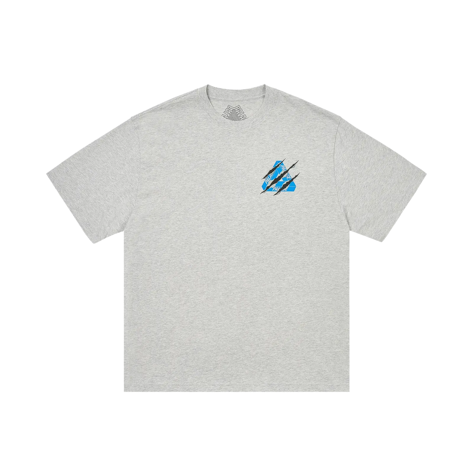 Palace Ripped Tri T-shirt Grey Marl