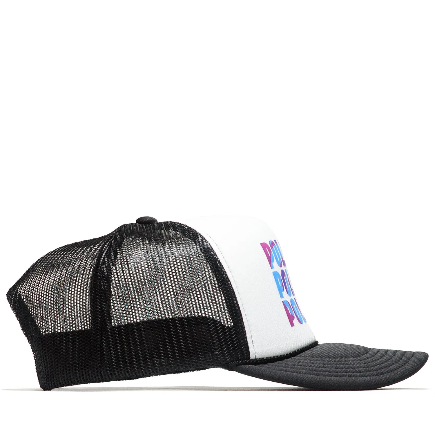 Politics Festival Trucker Hat - Black/White
