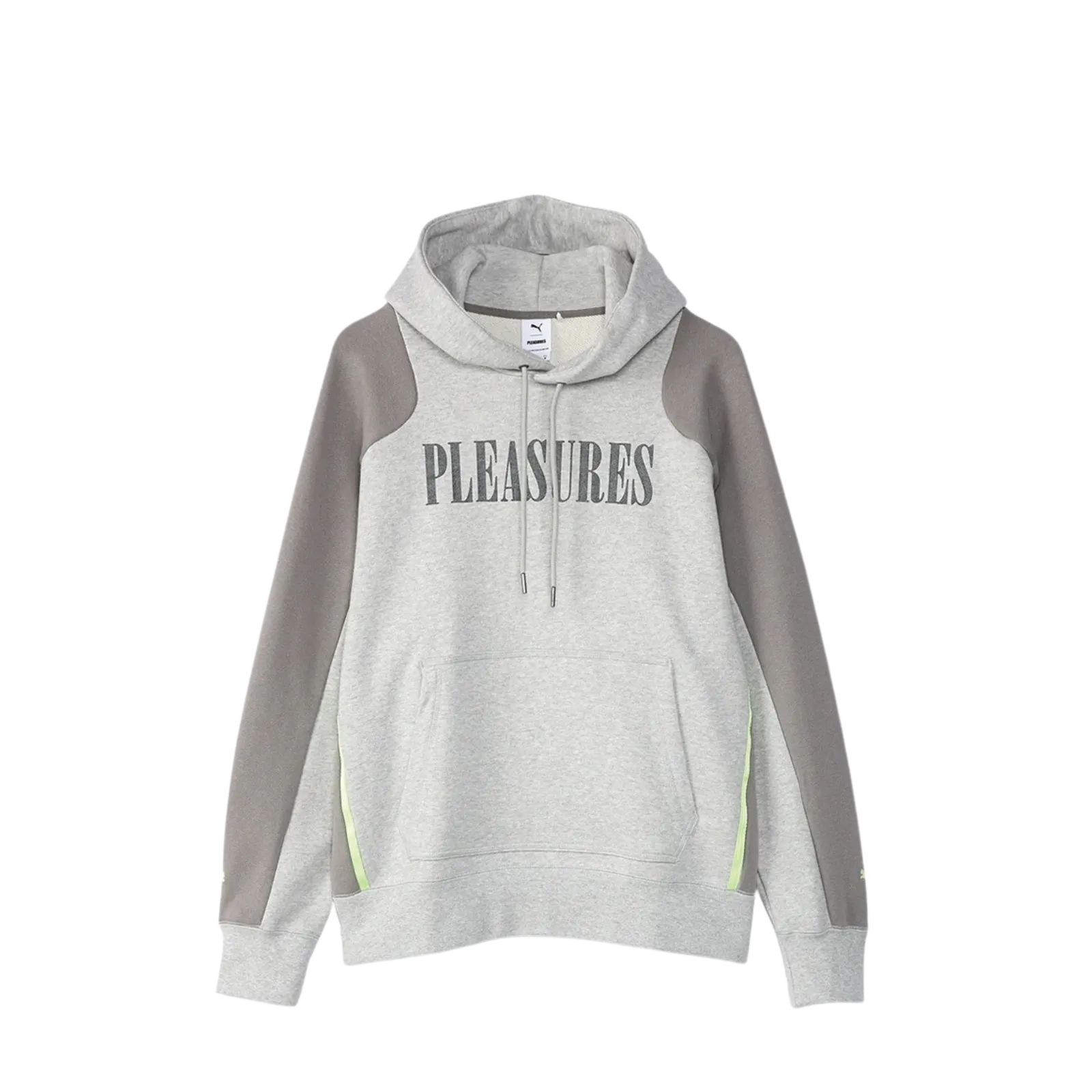 Puma x Pleasures Hoodie Light Grey