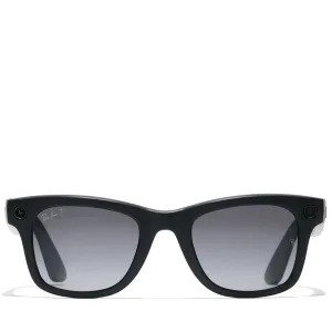 Ray-Ban Wayfarer Meta - Matte Black/Polar Gradient Graphite