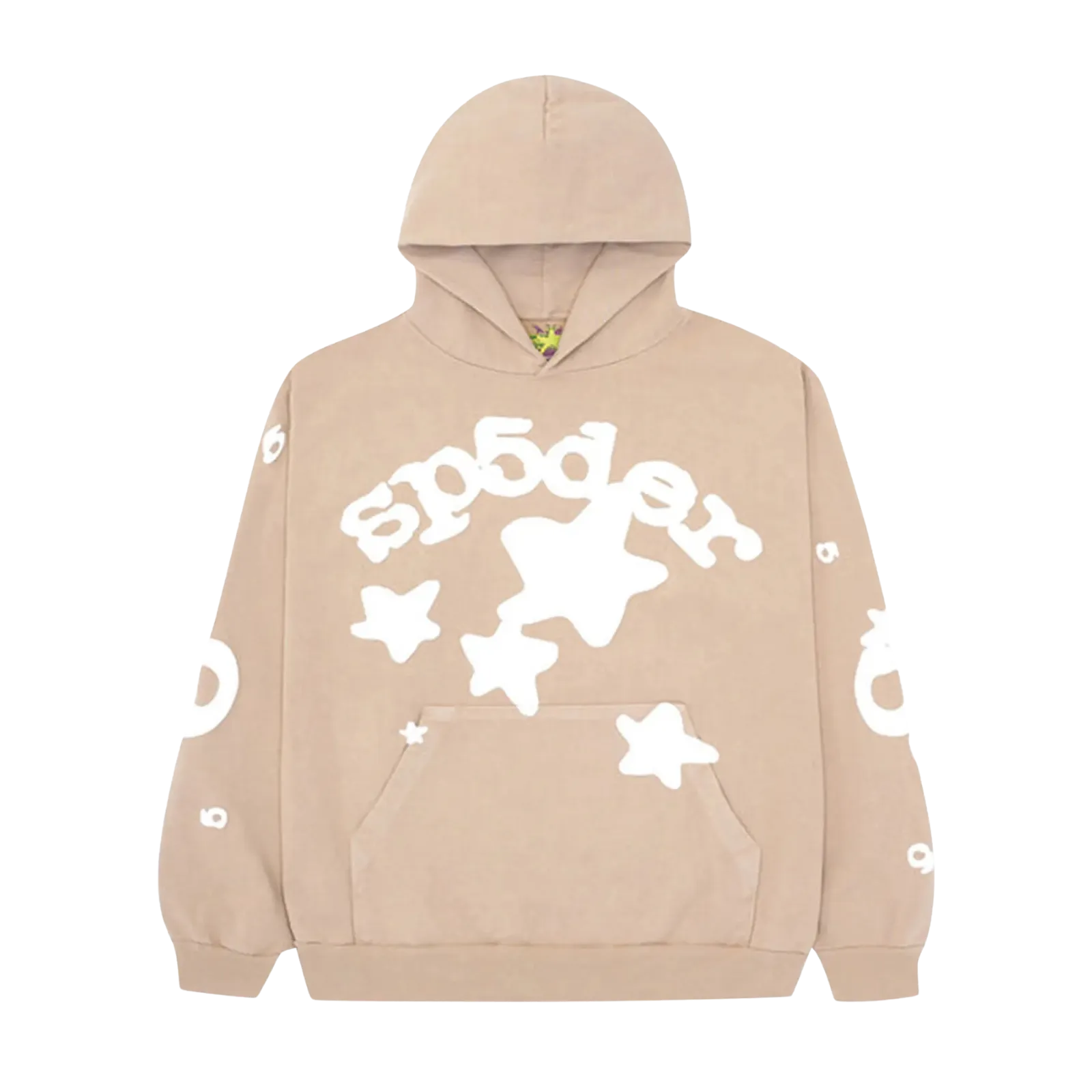 Sp5der Beluga Hoodie Sand