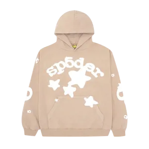 Sp5der Beluga Hoodie Sand