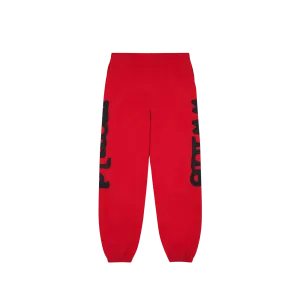 Sp5der Beluga Sweatpants Red/Black