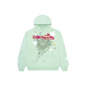 Sp5der Hoodie Mint