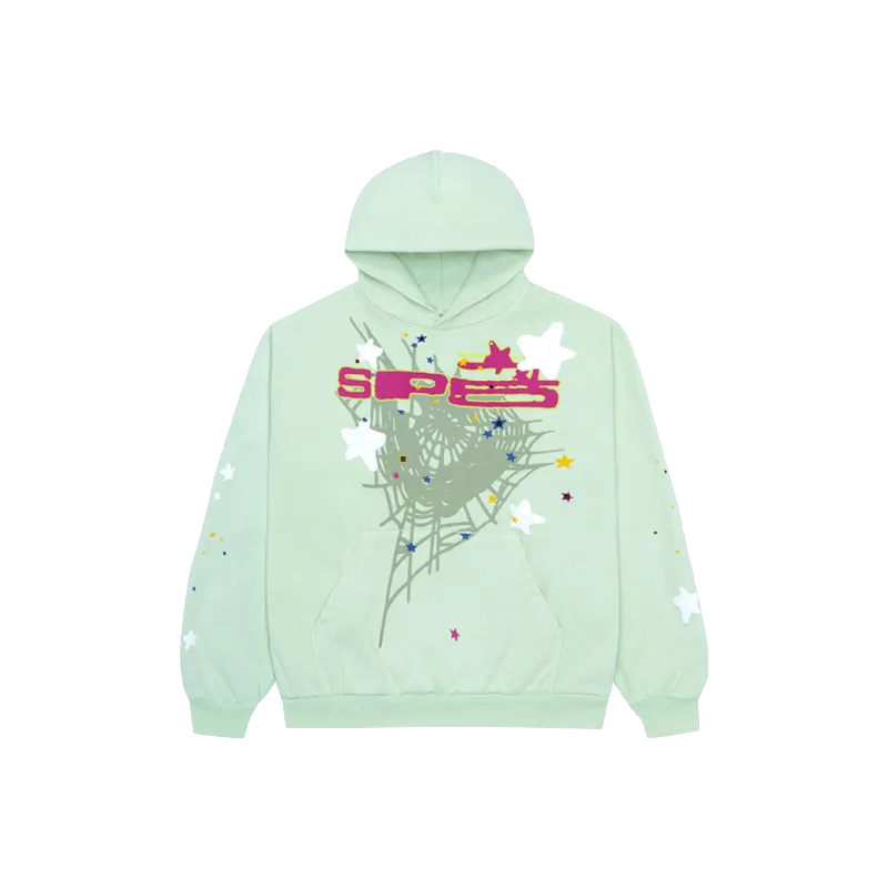 Sp5der Hoodie Mint