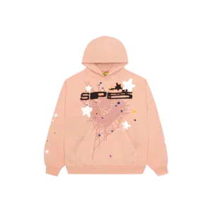 Sp5der Hoodie Peach