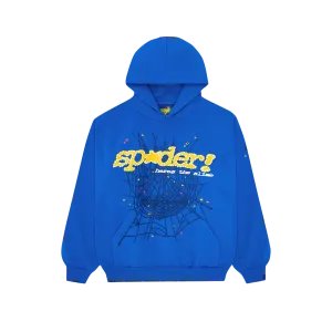 Sp5der Hoodie TC Blue