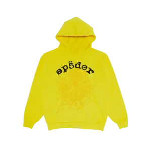 Sp5der Legacy Hoodie Yellow