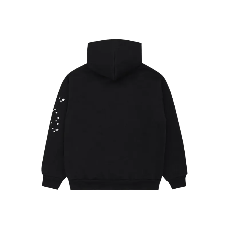 Sp5der OG Web Hoodie Black