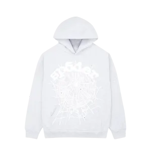 Sp5der OG Web Hoodie Heather Grey