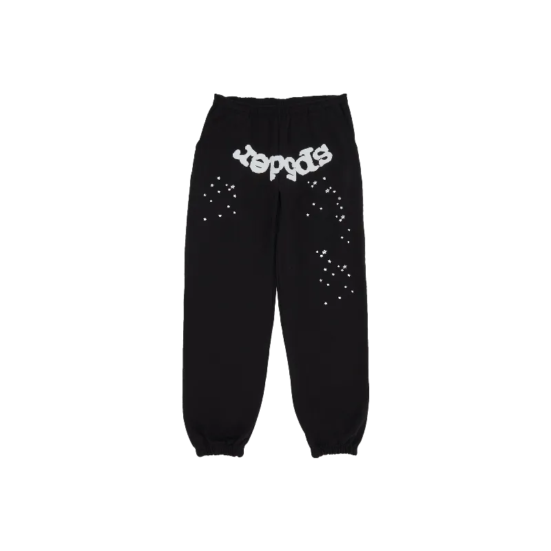 Sp5der OG Web Sweatpants Black