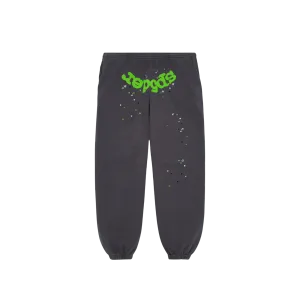 Sp5der Wait Web Sweatpants Slate Grey