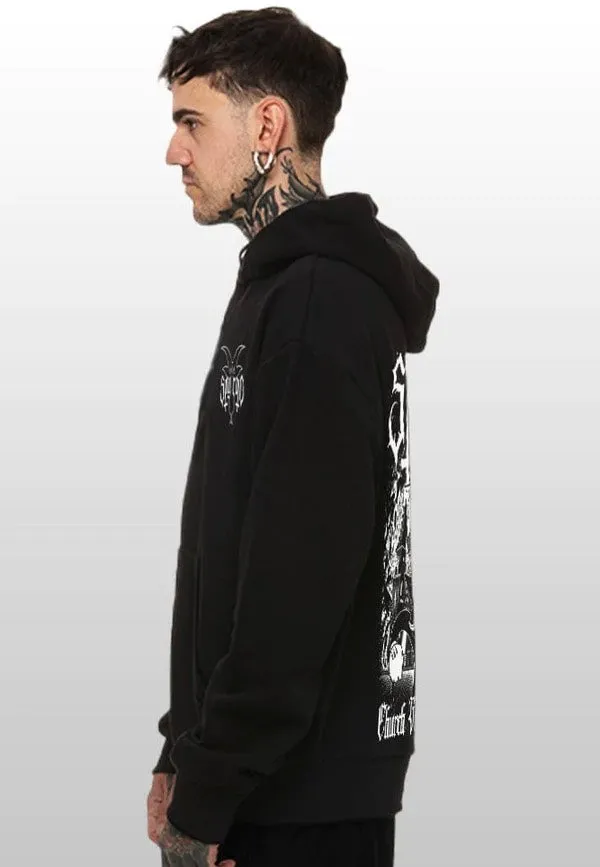 Stay Cold Apparel - Church Burner Crew Black - Hoodie