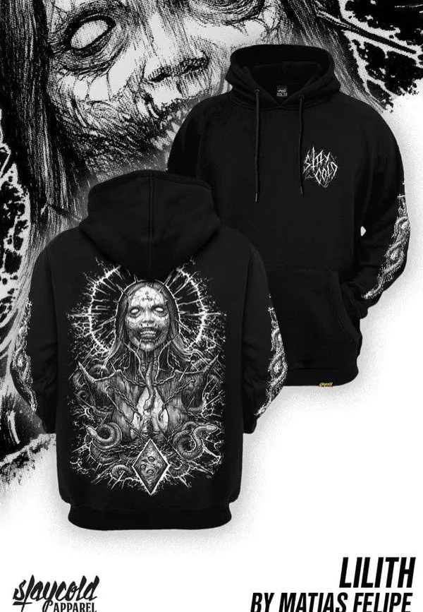 Stay Cold Apparel - Lilith Black - Hoodie
