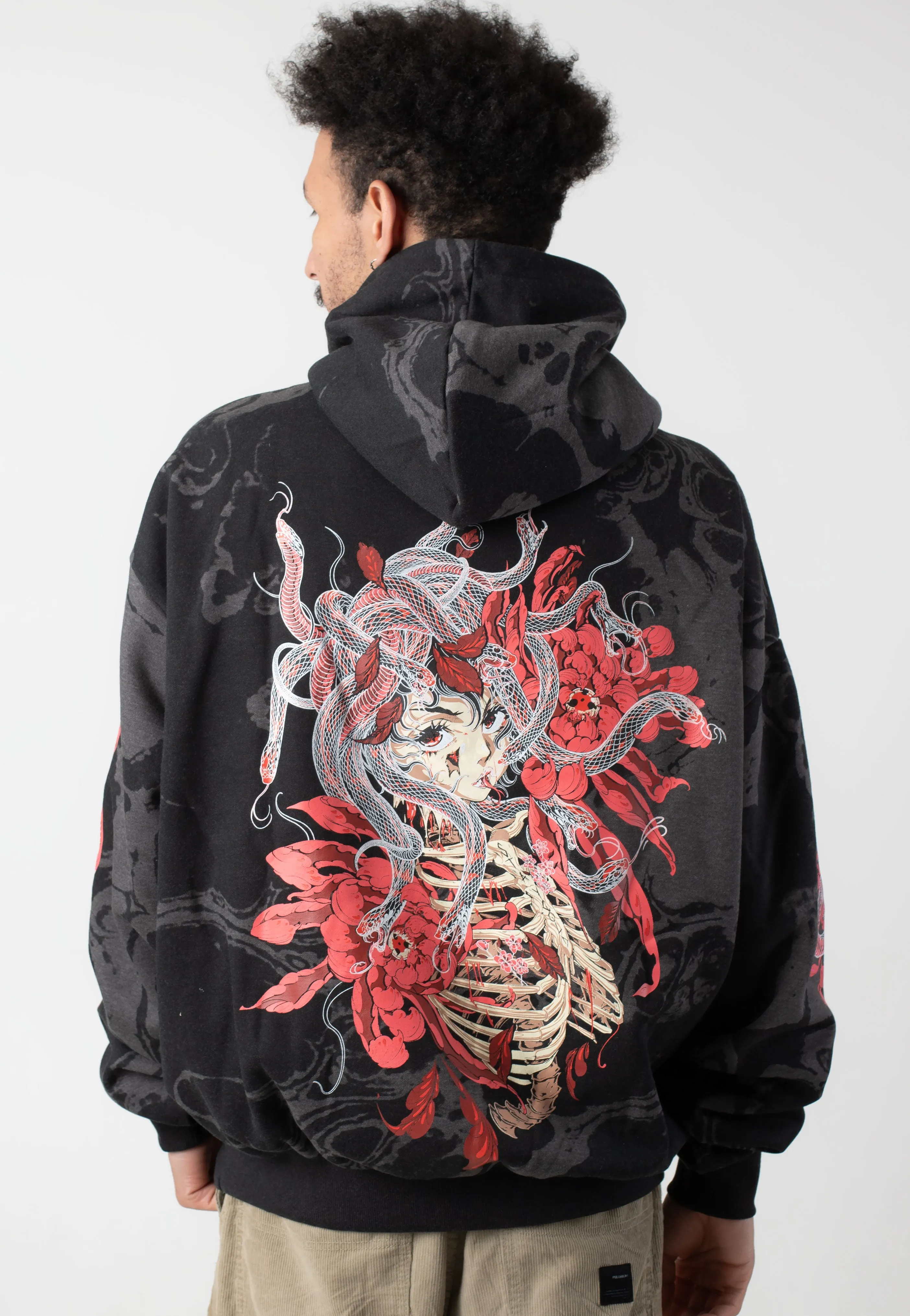 Stay Cold Apparel - Medusa Oversized Grey - Hoodie