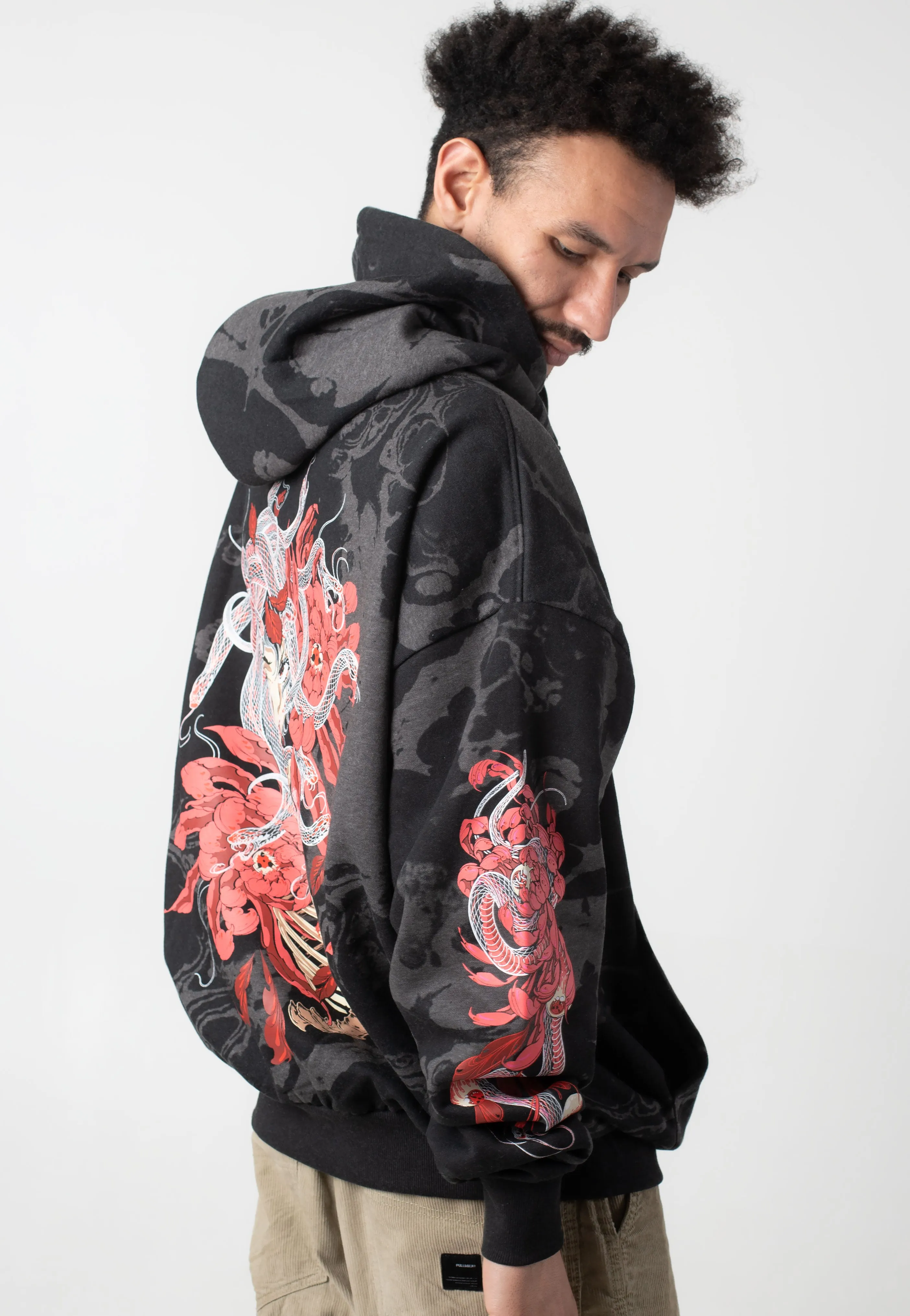 Stay Cold Apparel - Medusa Oversized Grey - Hoodie