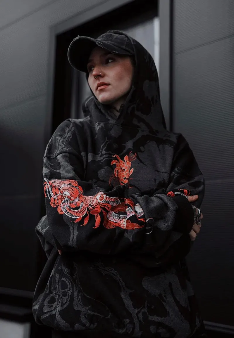 Stay Cold Apparel - Medusa Oversized Grey - Hoodie