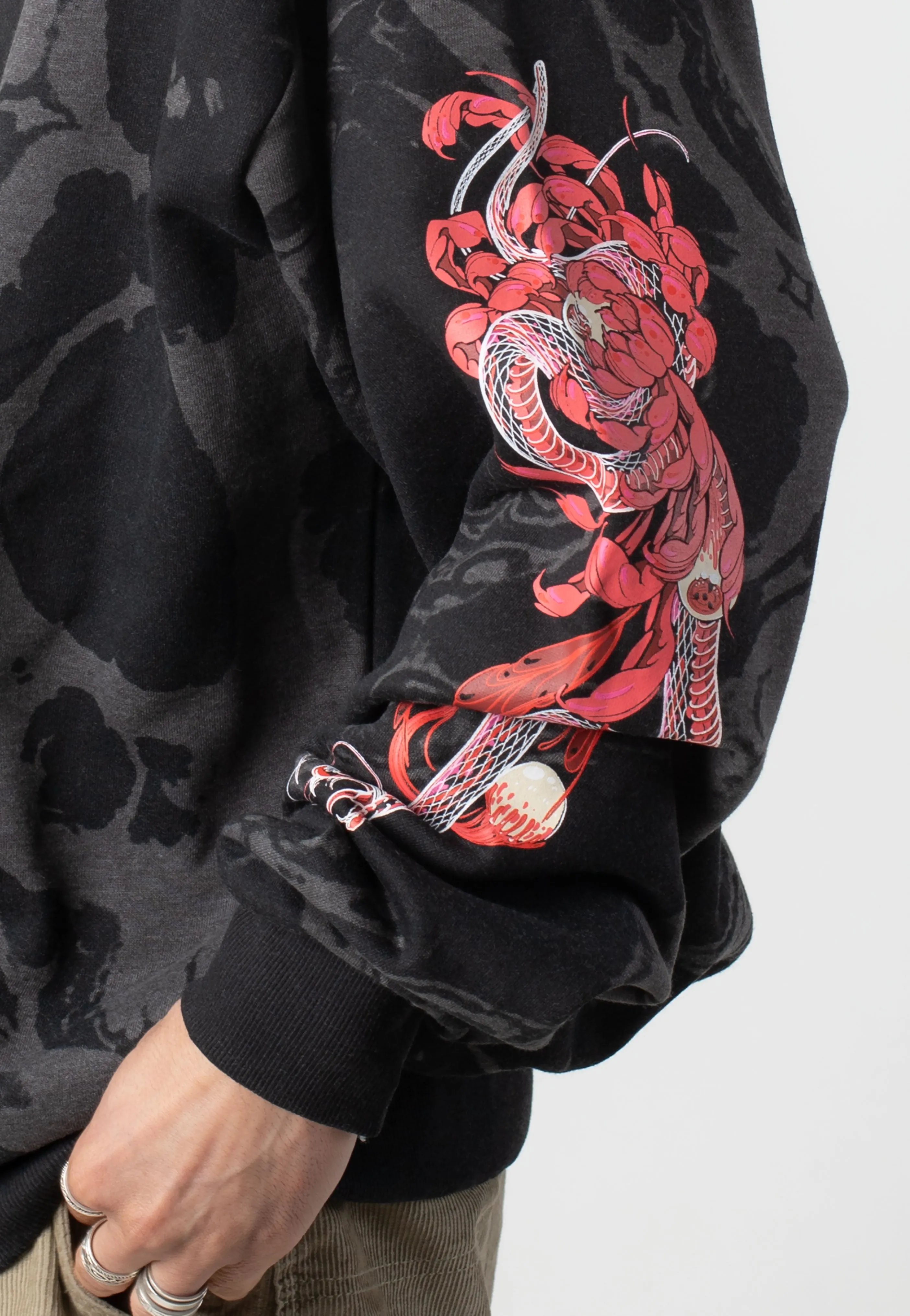 Stay Cold Apparel - Medusa Oversized Grey - Hoodie