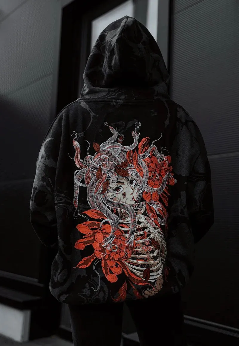 Stay Cold Apparel - Medusa Oversized Grey - Hoodie