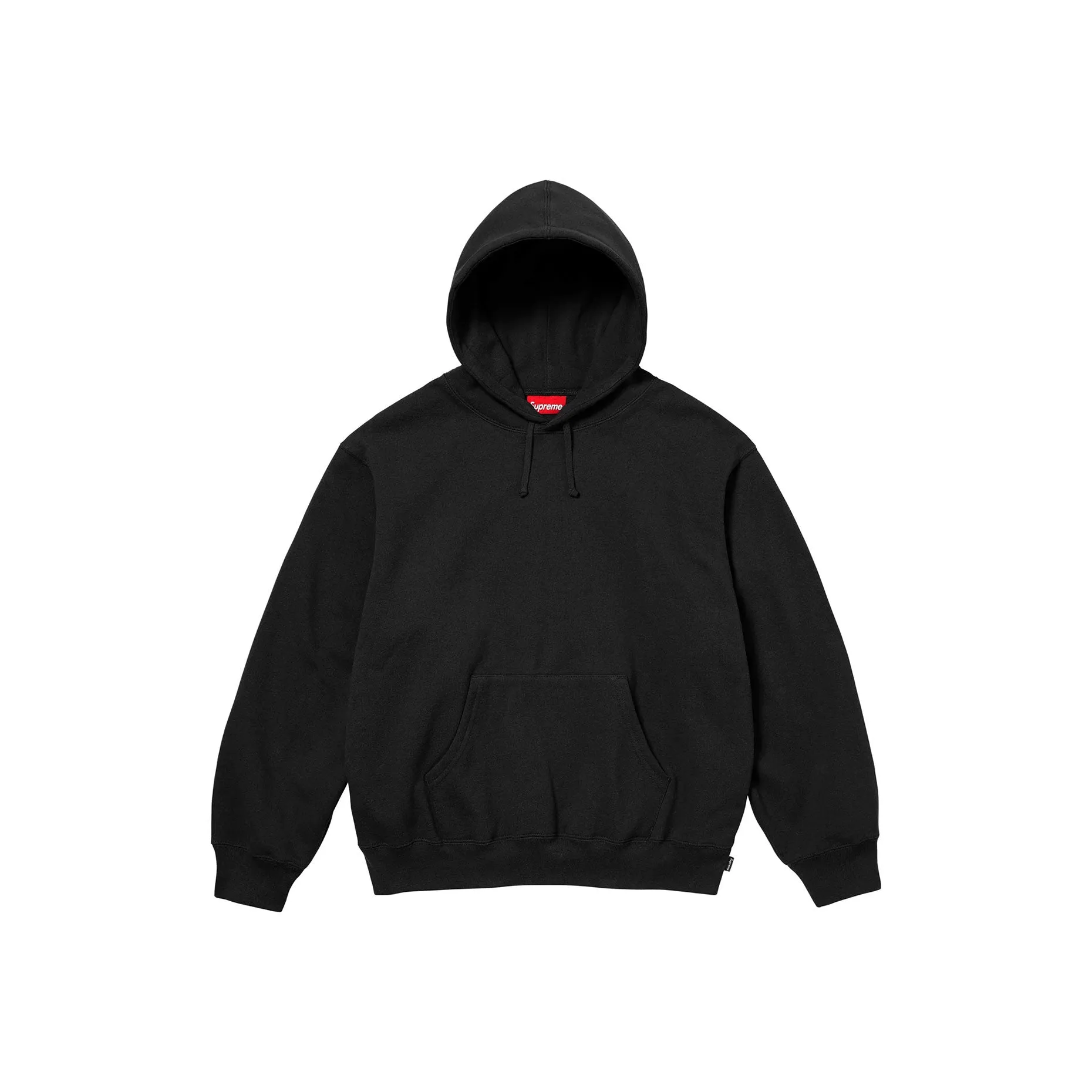 Supreme Appliqu Hooded Sweatshirt Black