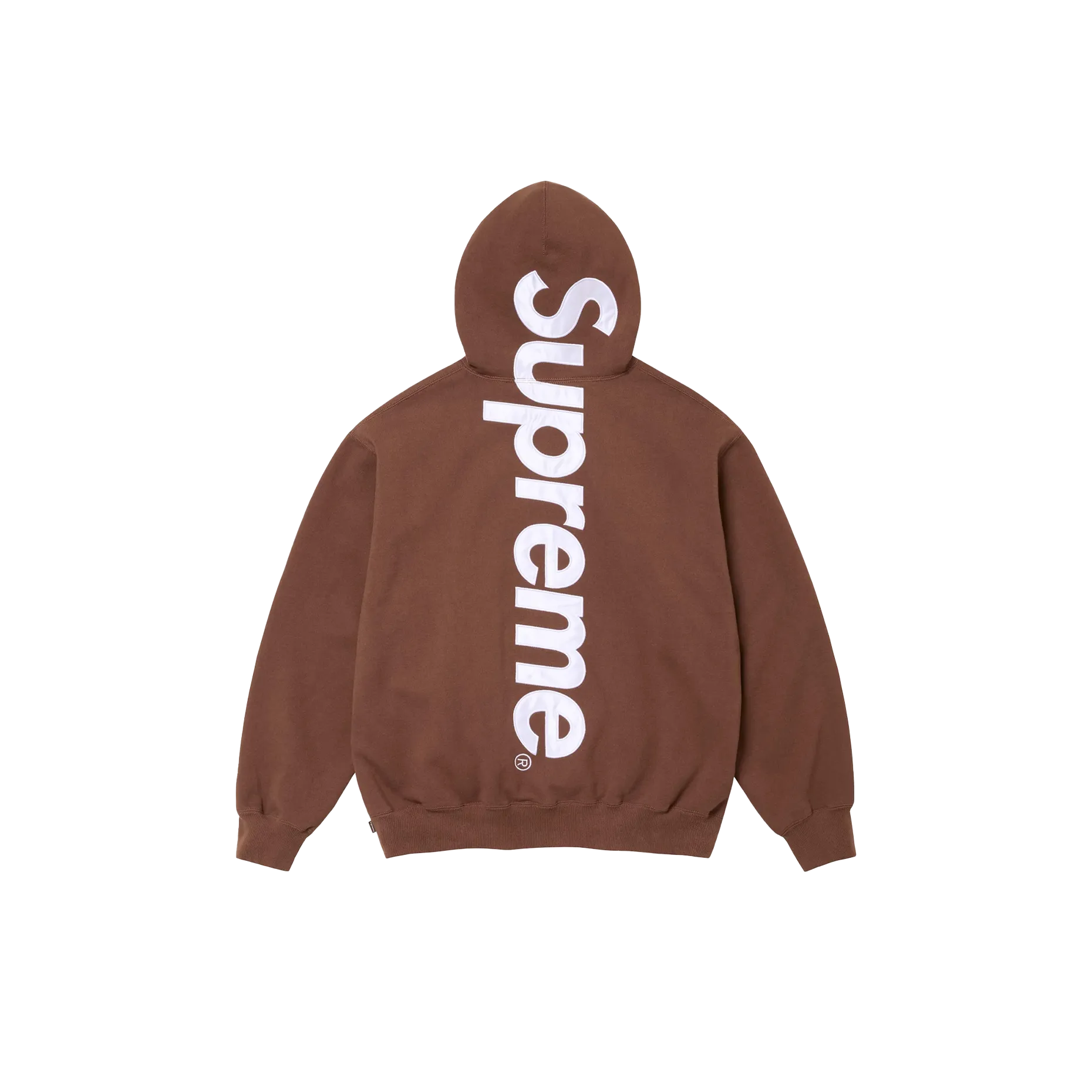 Supreme Appliqu Hooded Sweatshirt Brown
