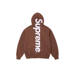 Supreme Appliqu Hooded Sweatshirt Brown