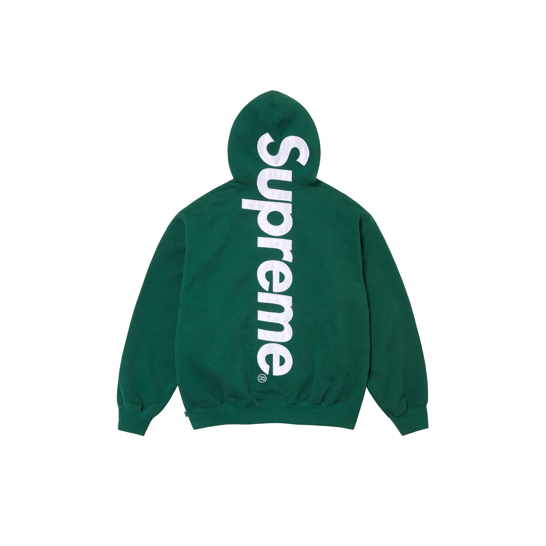 Supreme Appliqu Hooded Sweatshirt Dark Green