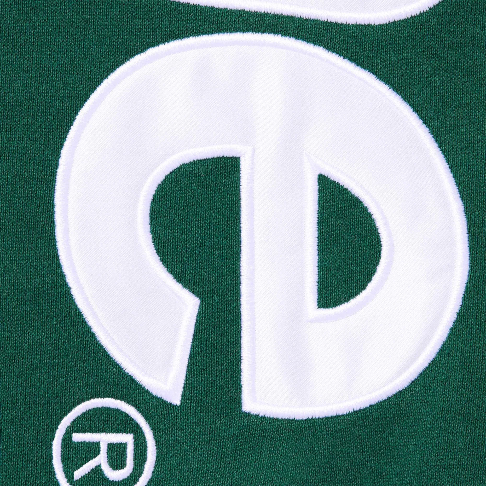 Supreme Appliqu Hooded Sweatshirt Dark Green