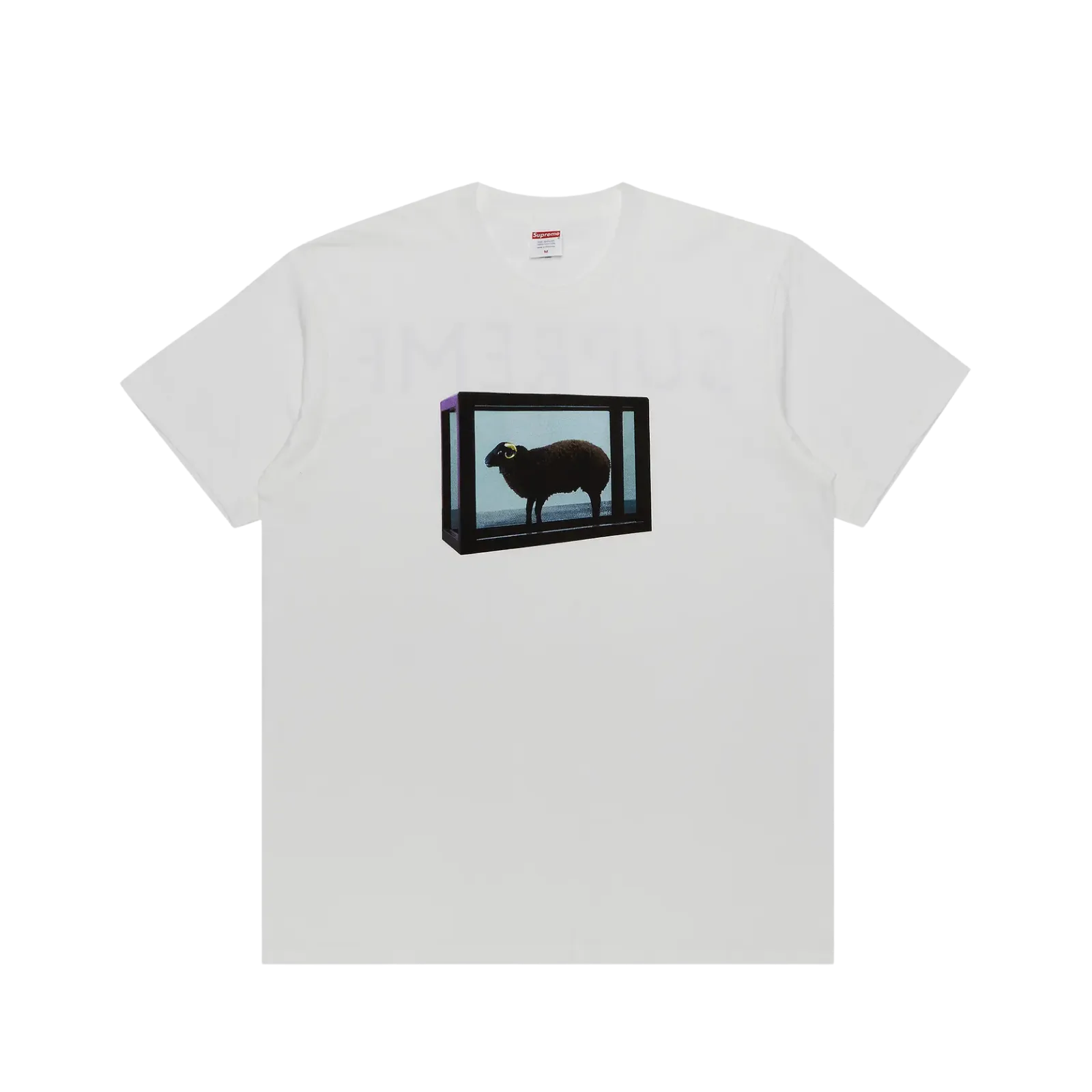 Supreme Damien Hirst Black Sheep Tee White