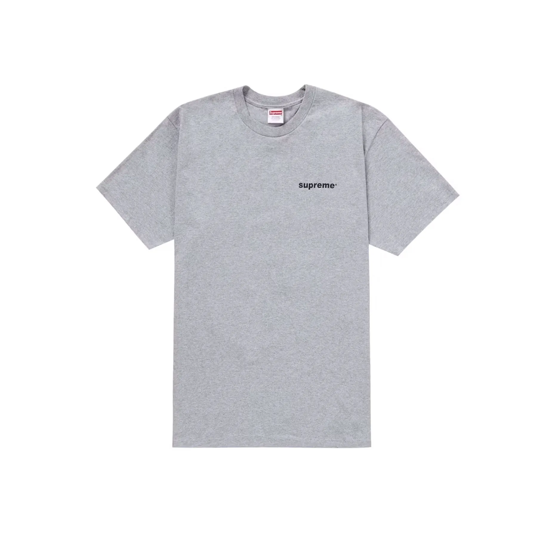 Supreme Fuck Money Tee Heather Grey