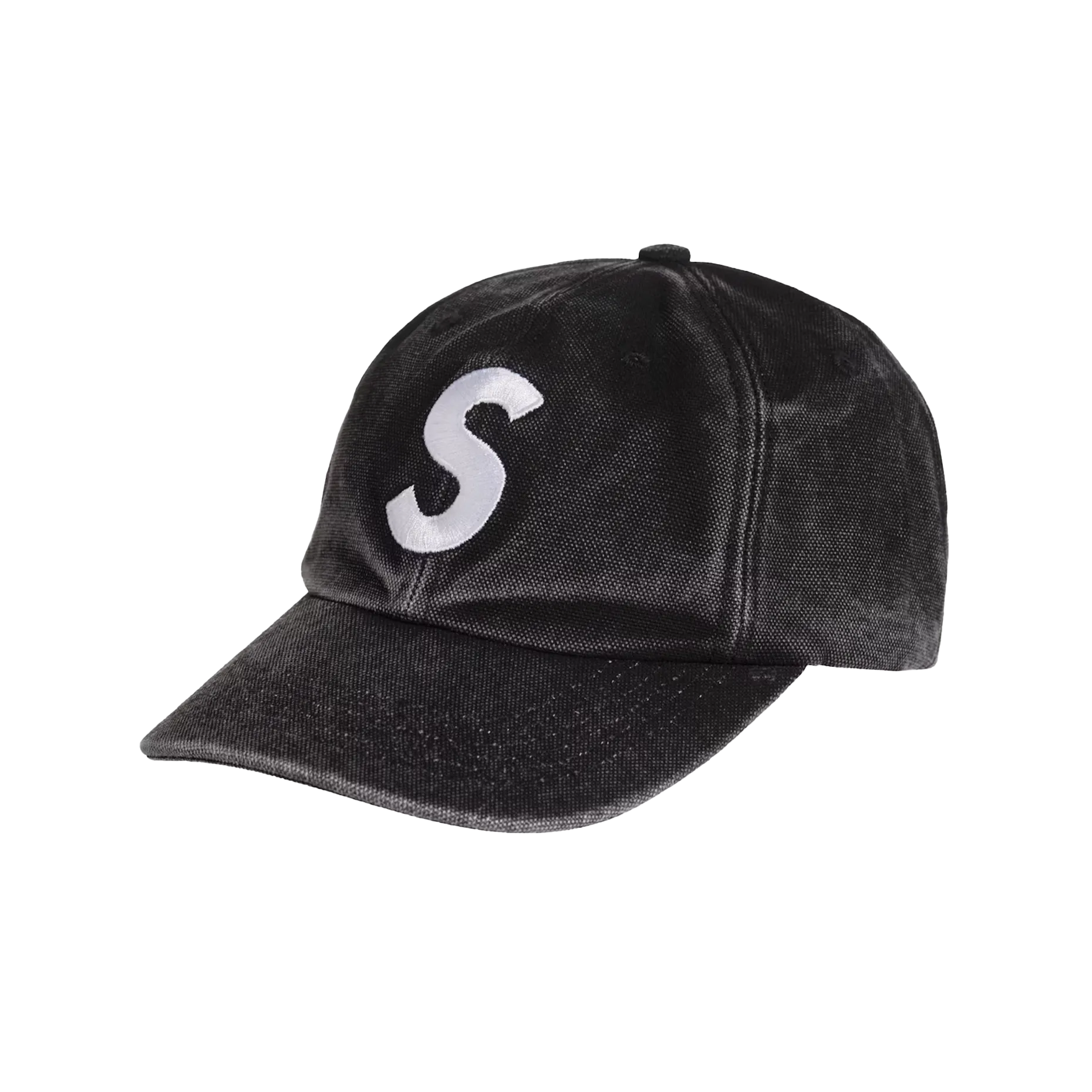 Supreme Pigment S-Logo 6 Panel Black