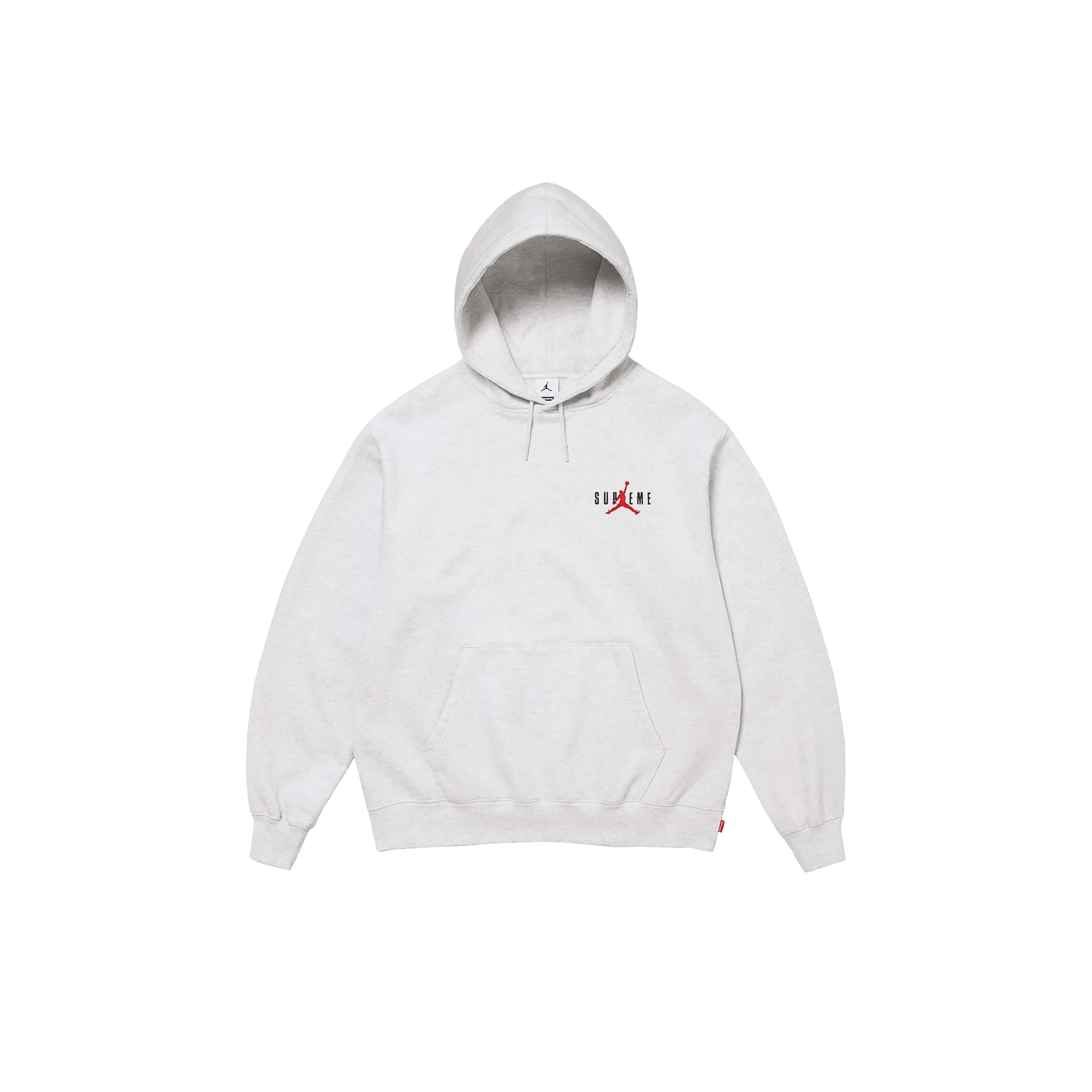 Supreme x Jordan Hooded Sweatshirt Ash Grey