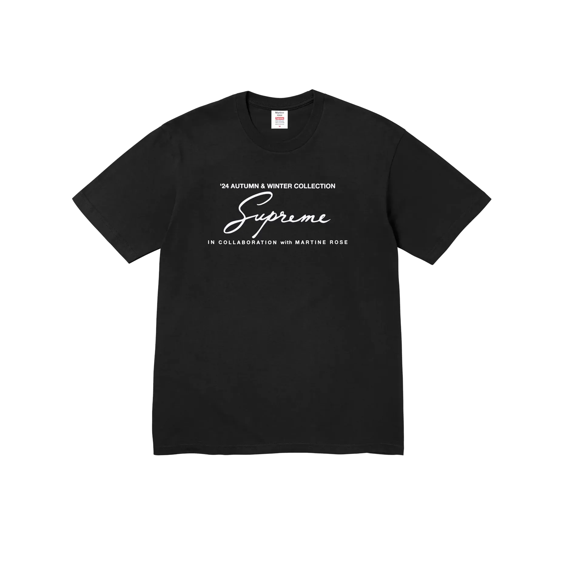 Supreme x Martine Rose Tee Black
