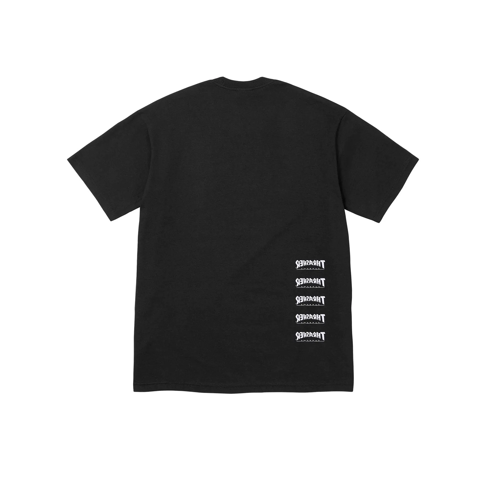 Supreme x Thrasher Back Tail Tee Black