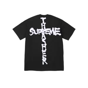 Supreme x Thrasher Cross Tee Black