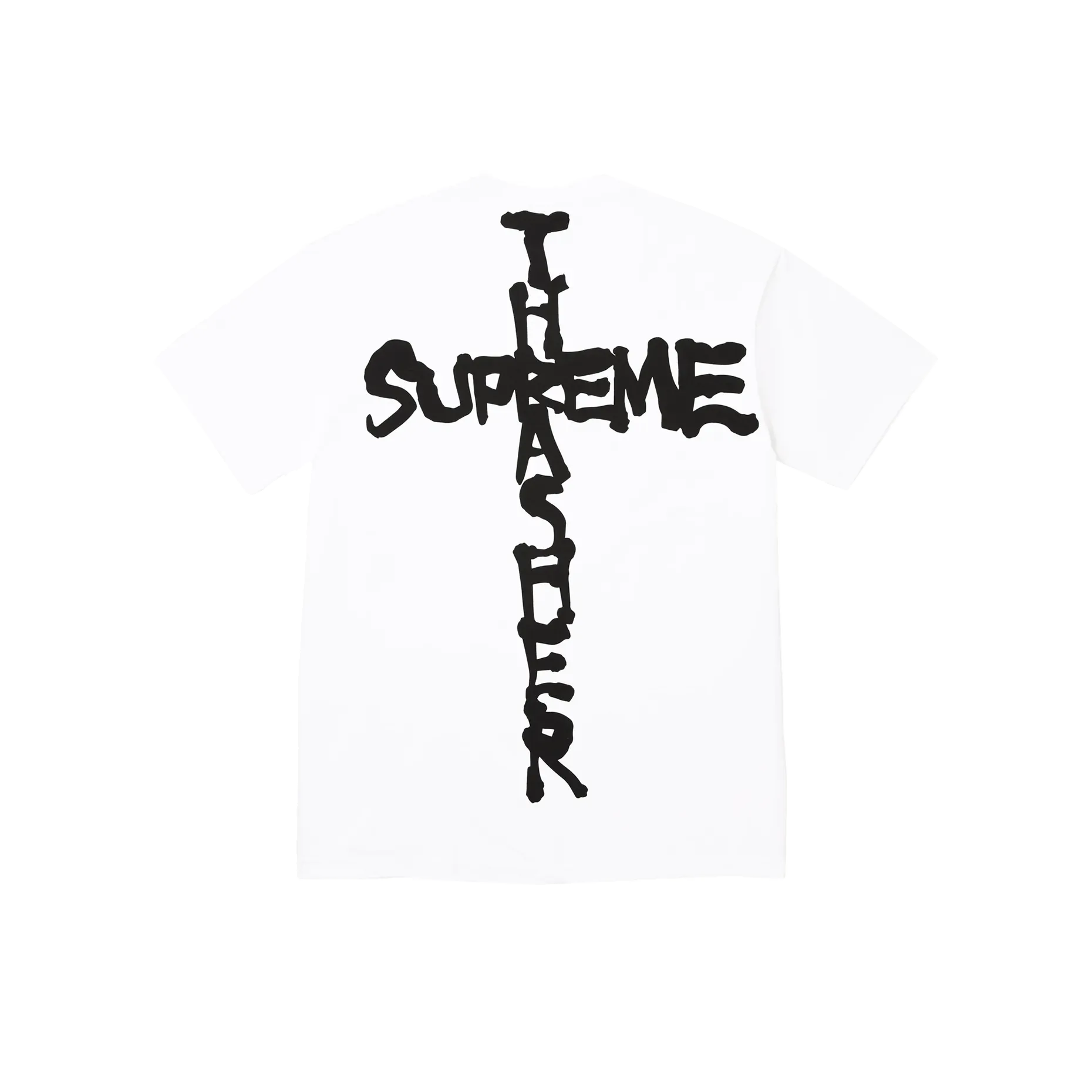 Supreme x Thrasher Cross Tee White