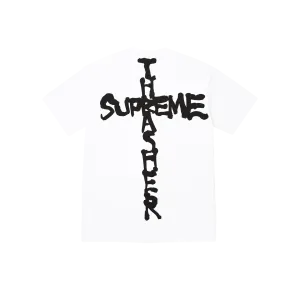 Supreme x Thrasher Cross Tee White