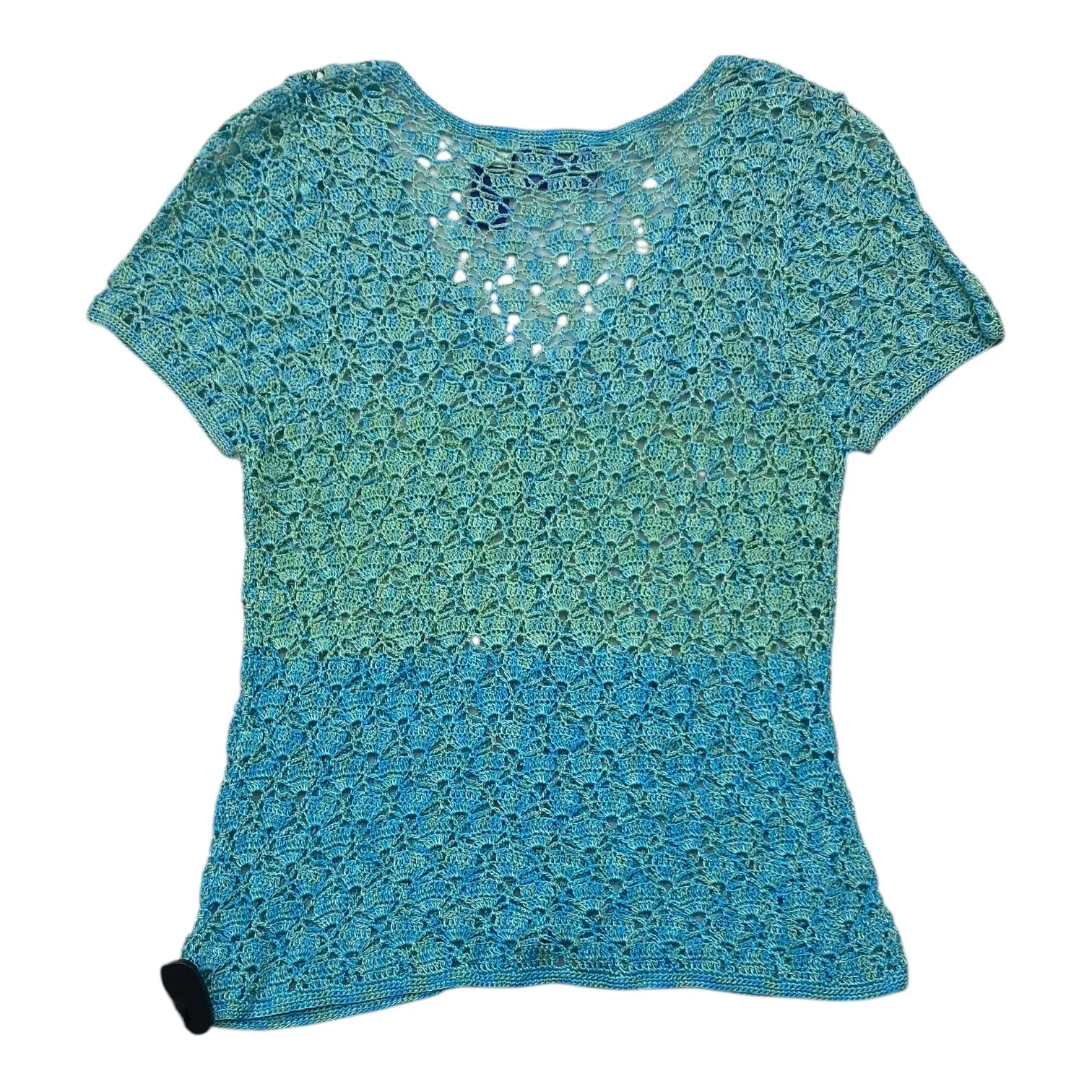 Sweater Ss By Cmc In Blue & Green, Size:S