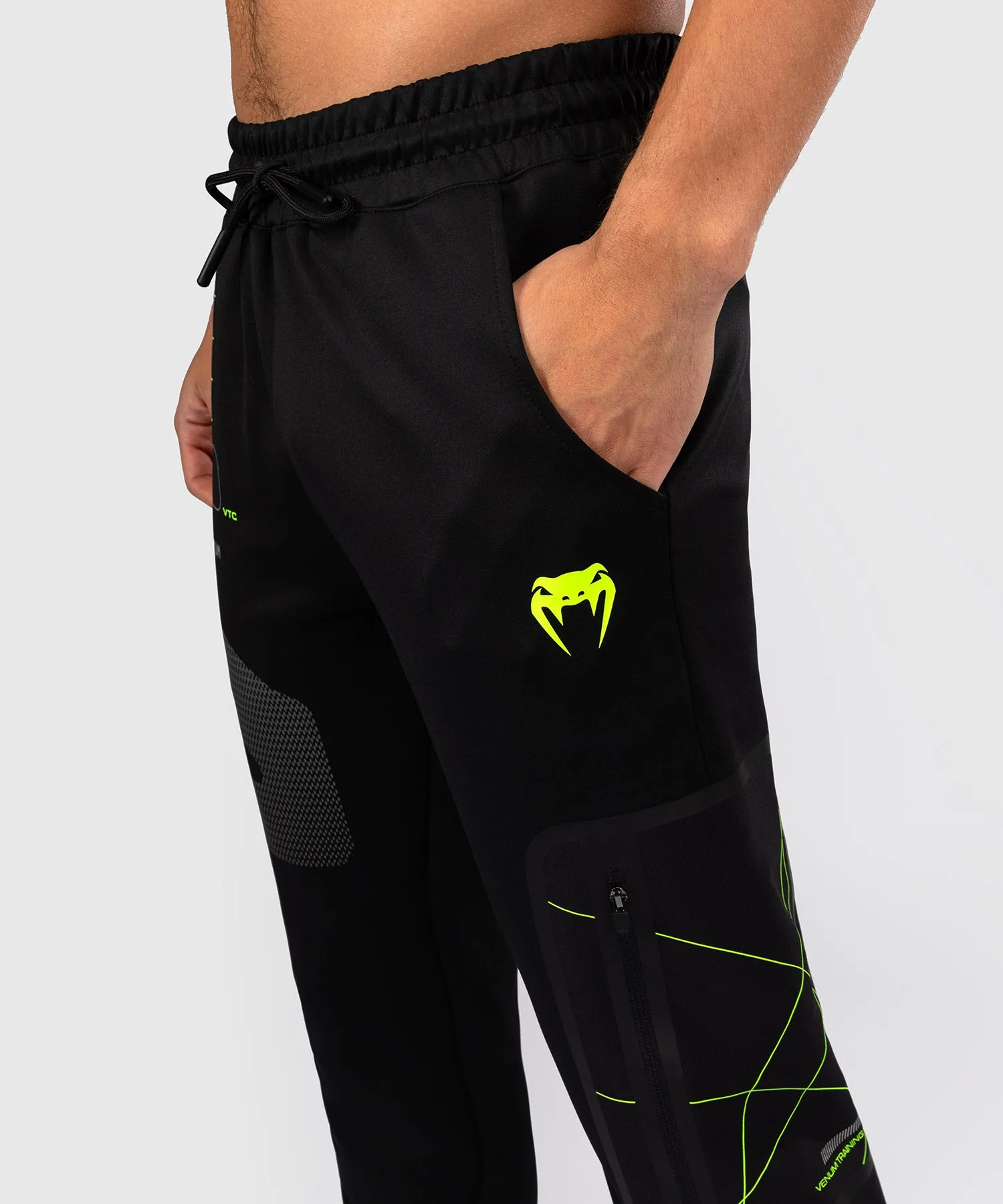 Venum Training Camp 4.0 Jogger - Black/Neon Green