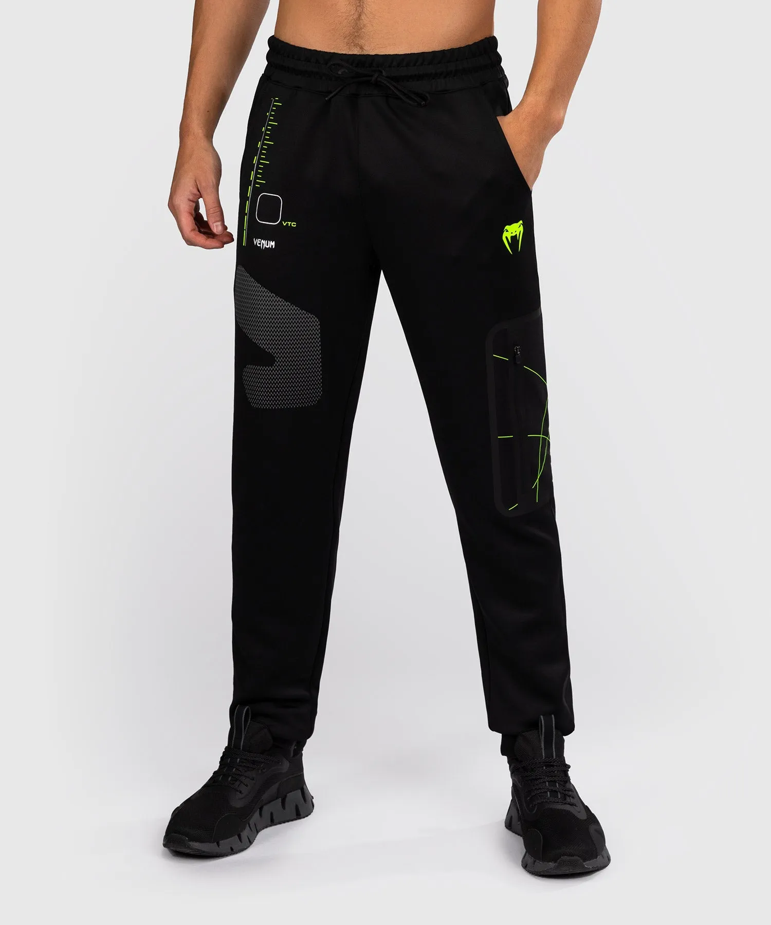 Venum Training Camp 4.0 Jogger - Black/Neon Green